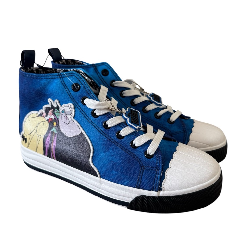 Disney Villains Women's Casual High-Top Sneakers